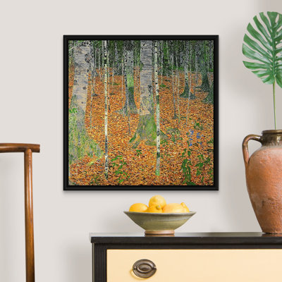 «The Birch Wood, 1903» par Gustav Klimt, reproduction sur toile