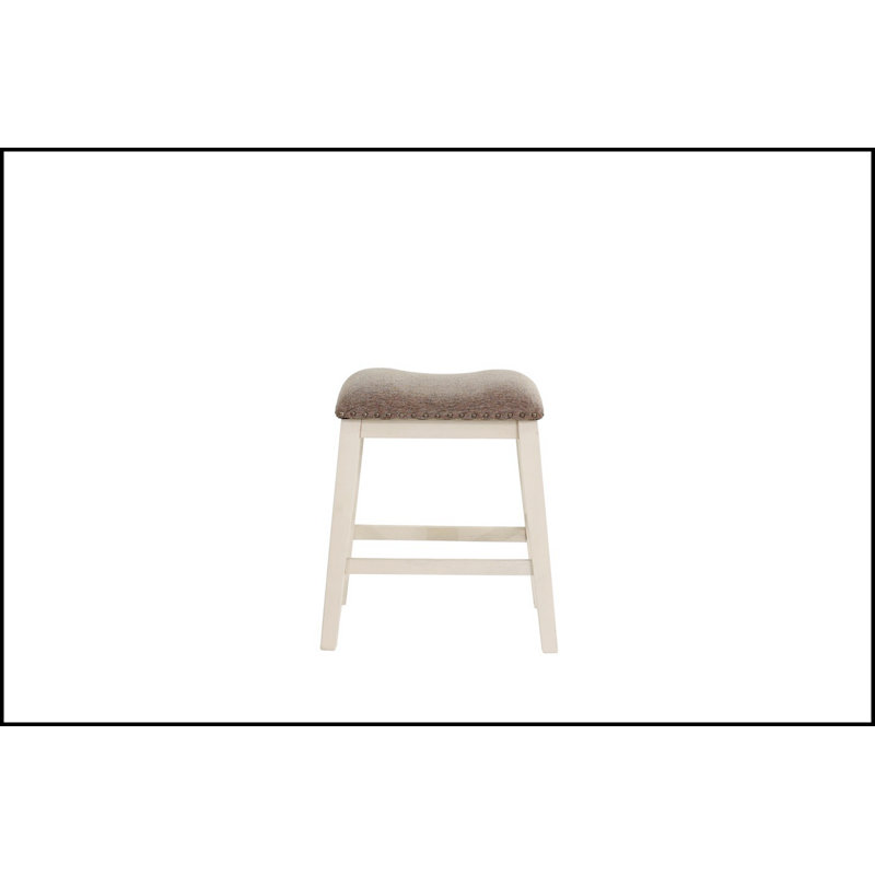 Ensemble de 2 chaises de salle à manger Modern Modern, Gris, Blanc, crème