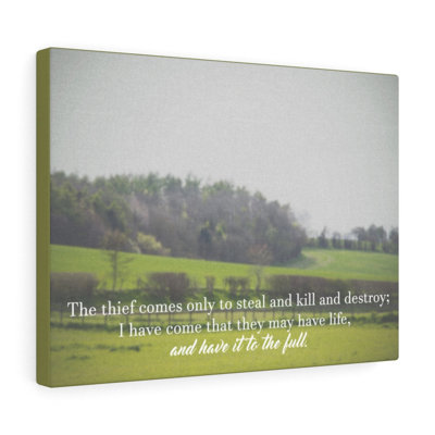 They May Have Life 1 Piece Wrapped Canvas Wall Art