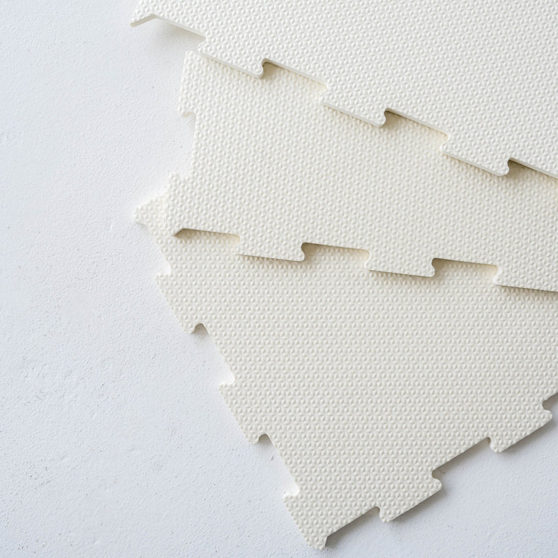 Baby & Kids EVA Foam Puzzle Mat, Cream