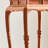 Elegant Solid Wood Table Curved Legs Carved