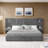 Upholstered Bed Frame With Headboard-1420061660-1420061658