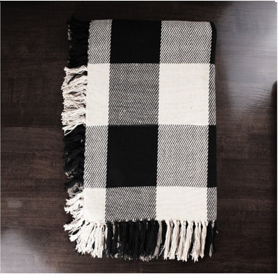 Jacquard Trenton afghan