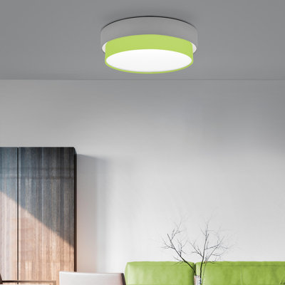 Elanaz Fabric Flush Mount