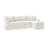 Amari Slipcovered Sectional with Sleeper Sofa-659054682-659054665