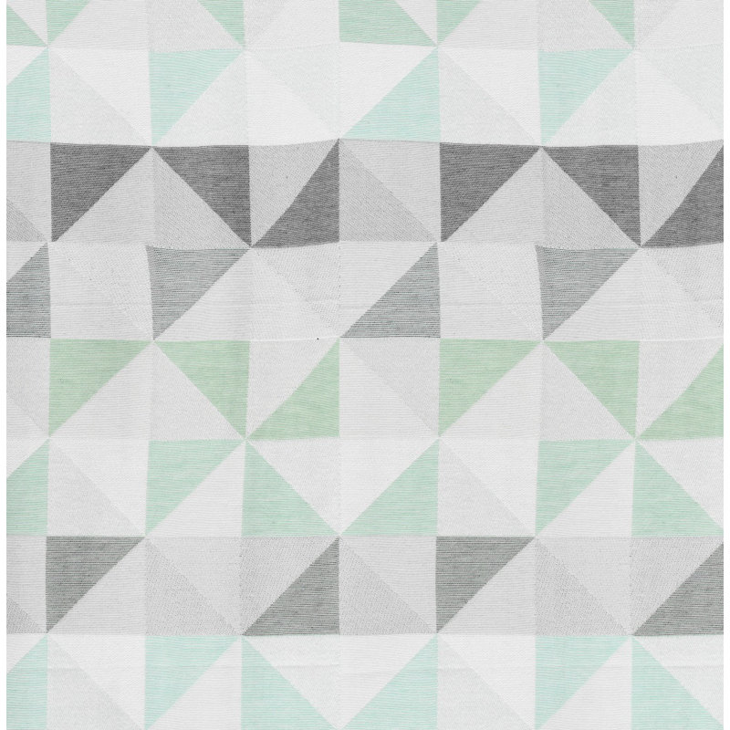 Gareth Tablecloth, Light green/Grey, 130cm W x 160cm L