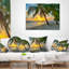 Coussin Seascape Beach, île des Caraïbes, Barbade-29460009-29460006
