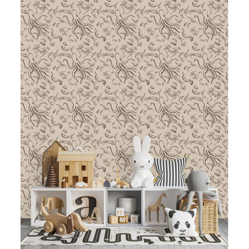 Panneau de papier peint Keligot, L 2,08 pi x L 18,75 pi