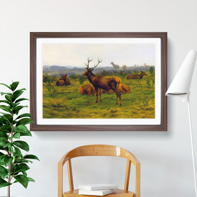 The Stag by Rosa Bonheur - Picture Frame Painting