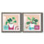 «Growing Happy I», ensemble de 2 peintures-663387089-663387094