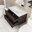 Meuble-lavabo simple 36 po avec comptoir intégré en céramique 36 po-105806059