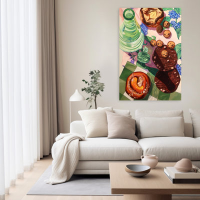 Sweet Picnic Treats Contemporary Wall Art