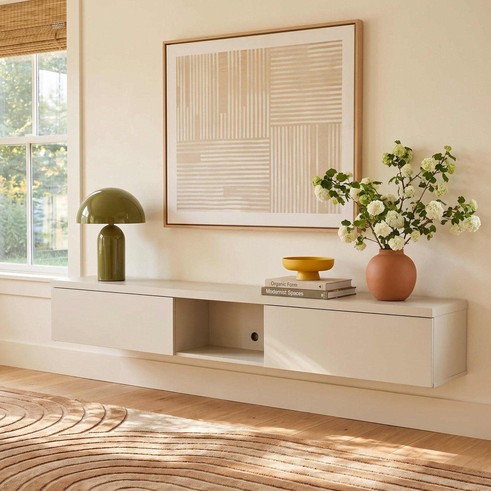 86" Floating TV Stand