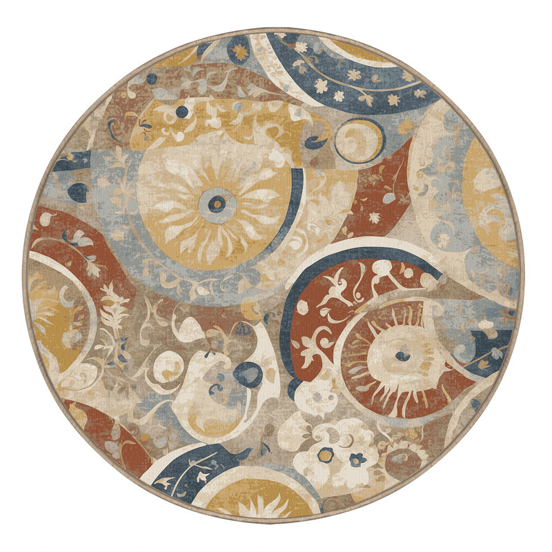Quirky Jive Rug, Round 5'