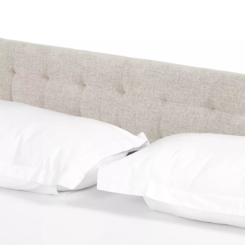 Easton Queen Tufted Upholstered Platform Bed, King