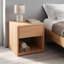 Teerica Solid Wood Bedside Table