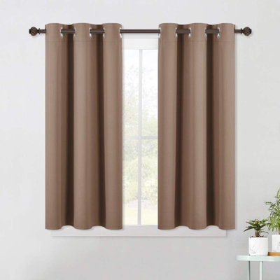 Paire de rideaux occultant en polyester