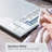 Greater Goods Nutrition Food Scale with Macro Tracking & Calorie Calculator, 2000 Built-In Food Database w/ Code Guide, 11 lb Capacity, Silver