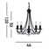 Georgetown Candle Style Chandelier