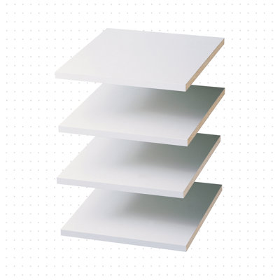 Grid Manufactured Wood Shelving