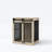61" W Separable Large Dog Crate Furniture with Divider – Versatile Design for Multiple Dogs and Spaces-1778258438