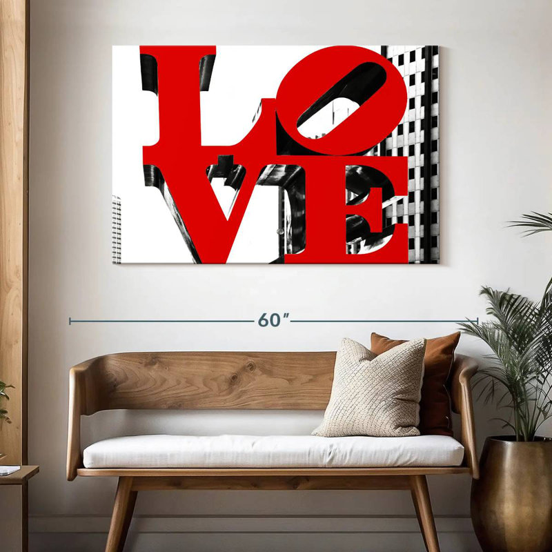 Kavia A Love Sign, 32" H x 48" W