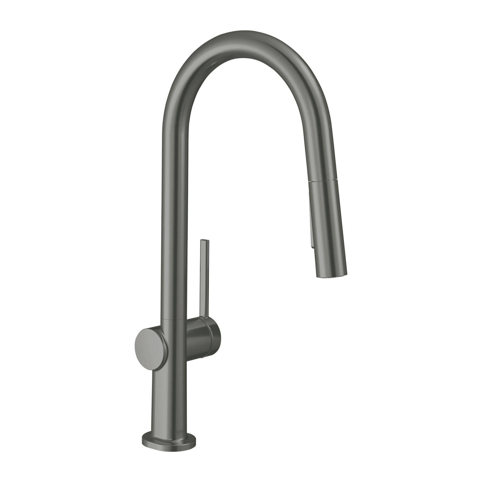 Hansgrohe Talis N A-Style Pull-Down Faucet, Brushed/Black/Chrome