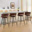 Tooborac Swivel Upholstered Bar Stool-614464483-621838136