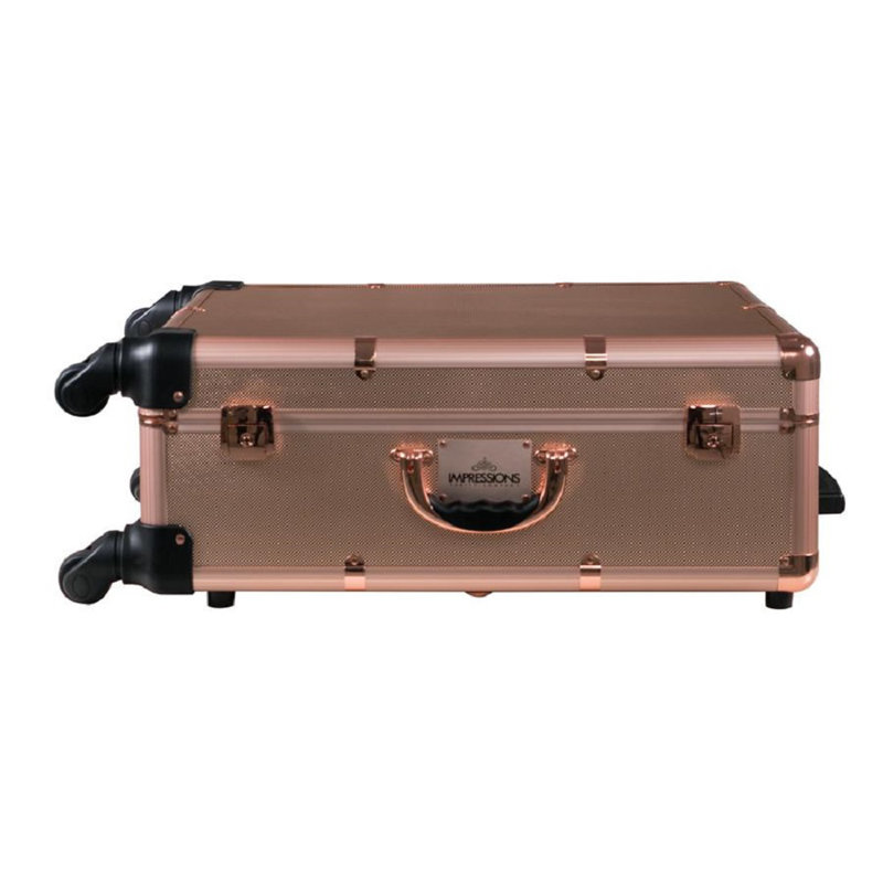 Trousse de voyage avec support Slaycase Pro Vanity, Or rose