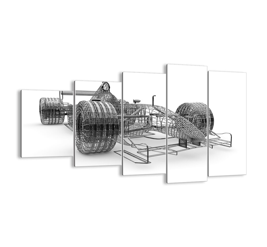 5-tlg. Glasbilder-Set Perfektes Design - Impuls Idee