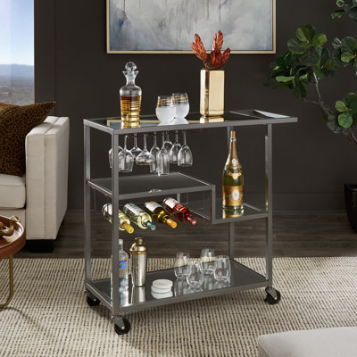 Miranda Bar Cart by Kelly Clarkson Home