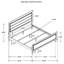 Ensemble de chambre avec grand lit 4 pièces Oatfield-121119901-121119902