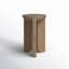 Satine Solid Wood End Table-528173905
