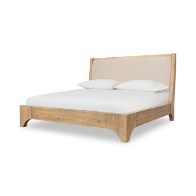 Herod Brentwood Wood And Upholstered Bed