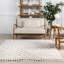 Tapis à poil long à motif géométrique Risette-1346161833