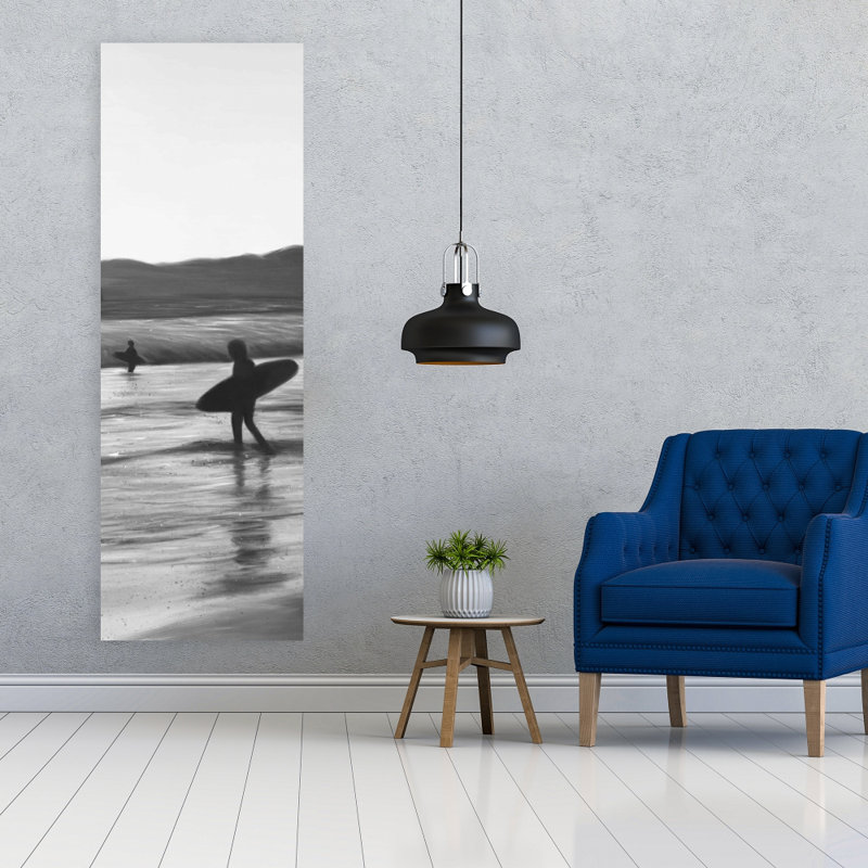 Surfers - Toile grise - Sports et jeux