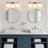 3-Light Dimmable Vanity Light For Bathroom Mirror Up/Down Mount With Glass Shape-890820058