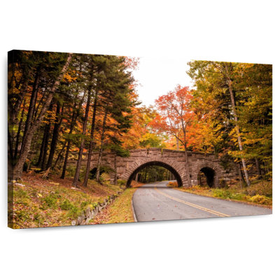 Alvord Acadia Park Bridge - automne