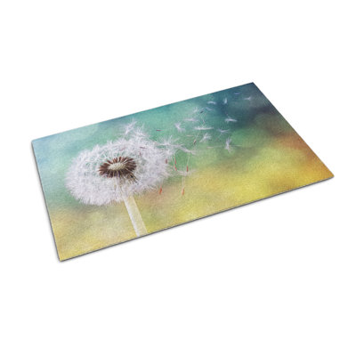 Non-Slip Floral Outdoor Doormat