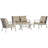 Outdoor Wicker Conversation Sofa Sets