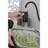 Single Handle High Arc Kitchen Sink Faucet With Pull Down , Matte Black, Stainless Steel, 1.8 Gpm Flow Rate Steel Handle, Arc, Gallons Per Minute Flow, Easy To Operate And Maintain