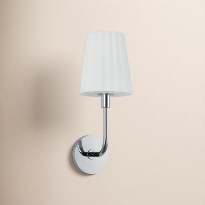 Tindra Single Ribbed Bath Sconce