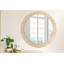 Huldar Glass Flat Wall Mirror
