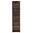 Narrow Cube Storage Cabinet, 5-Cube Wood Bookcase, Freely Stackable & Modular Shelving Unit For Living Room, Bedroom, Home Office, TV Stand Or Display, Brown-123039169