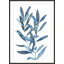 Reproduction d'art encadrée, «Indigo Leaves III»-1526839491-1571337423