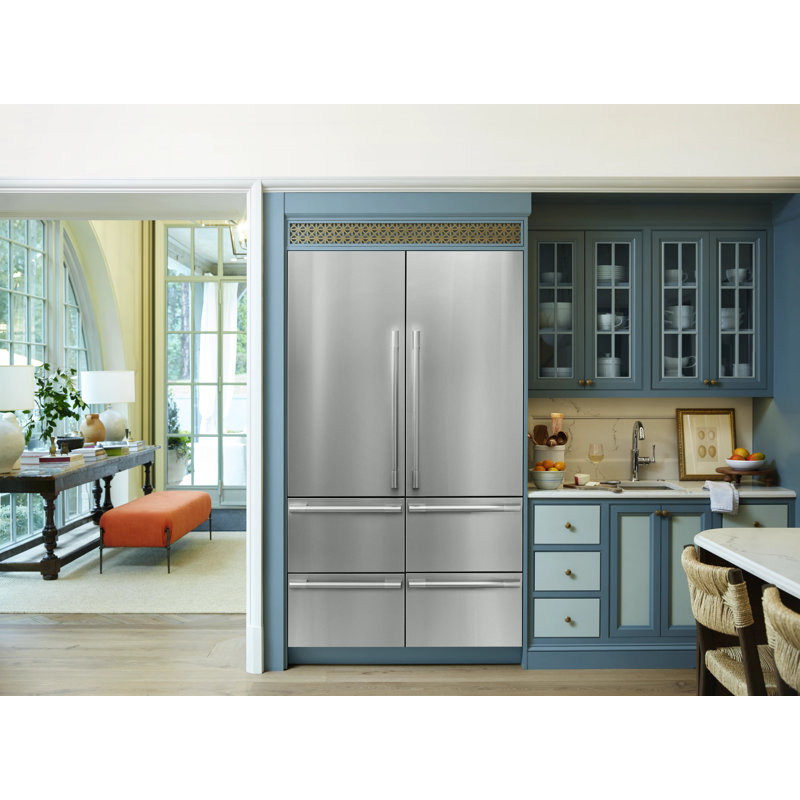 48-Inch Built-In French Door Refrigerator