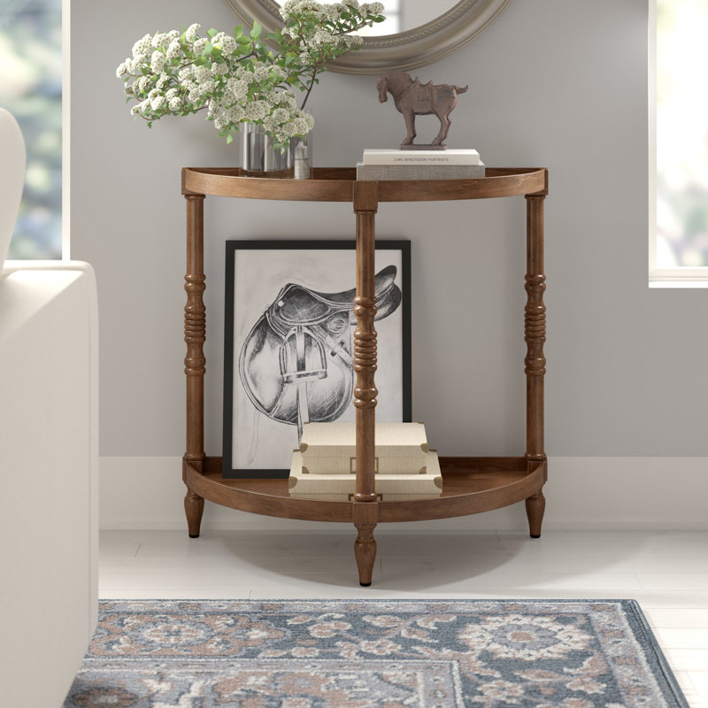Bublitz 30'' Console Table, Brown