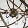 Bronze Arvard 8 - Light Dimmable Globe Chandelier