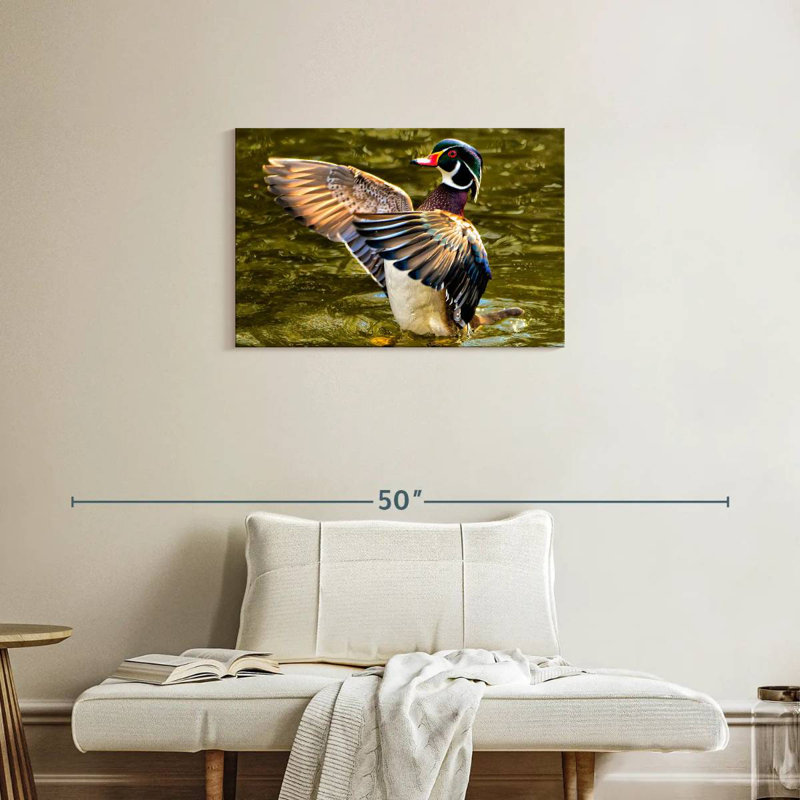 Brampt Duck Flapping Wings, 20" H x 30" W