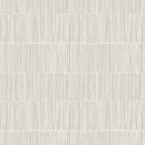 Boutique Shimmery Geometric Bamboo Stripe Wallpaper Roll